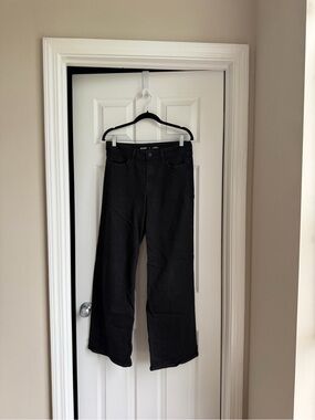 Old Navy Black Wide Leg Jeans for Women
